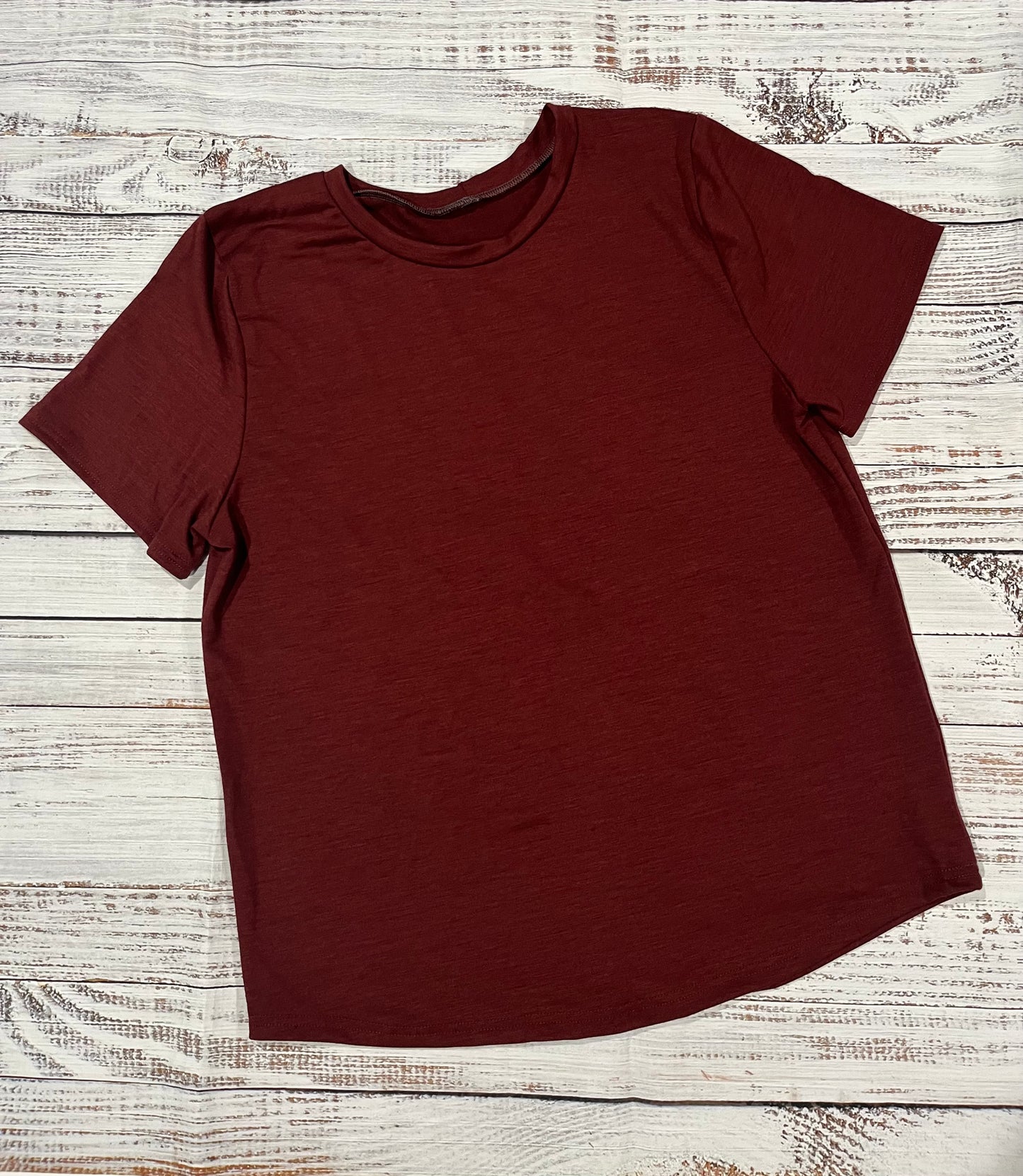 Curved Hem Tee